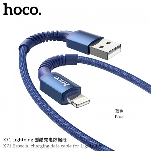 X71 Especial Charging Data Cable for Lightning